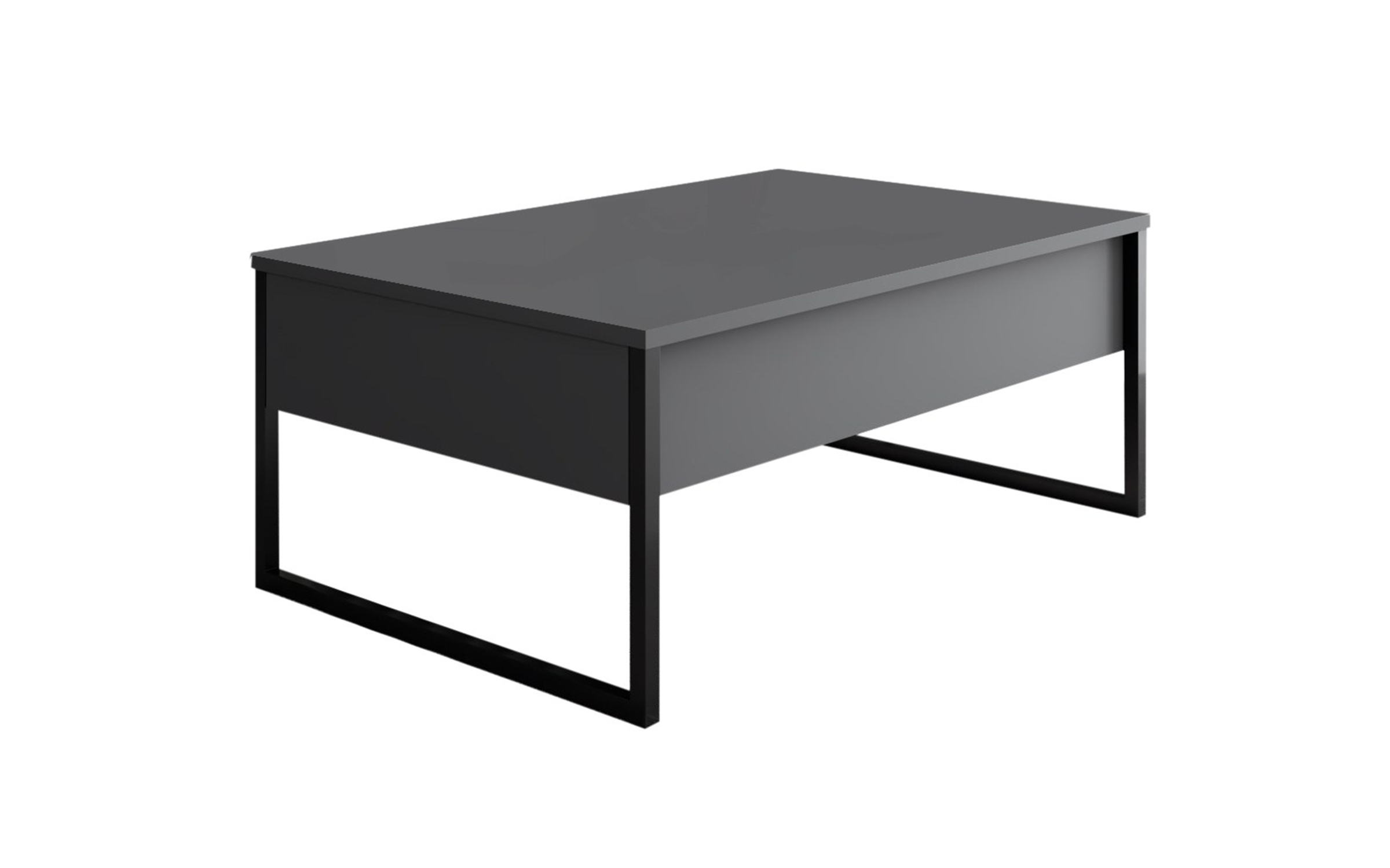 Set living Larso, antracit + negru  11